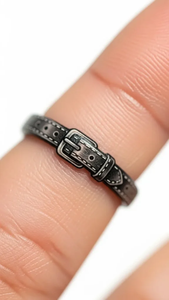 Santa Belt Around the Finger