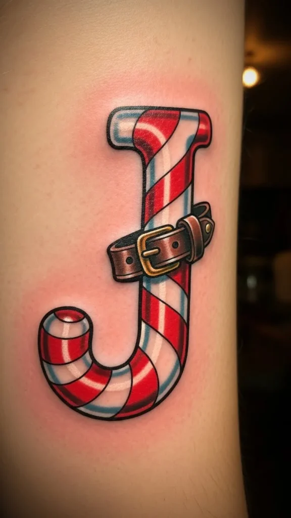 Santa Belt Candy Cane Fusion