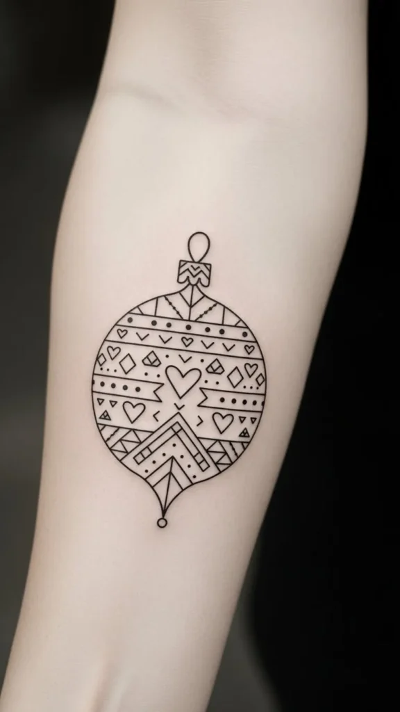 Scandinavian Pattern Ornament