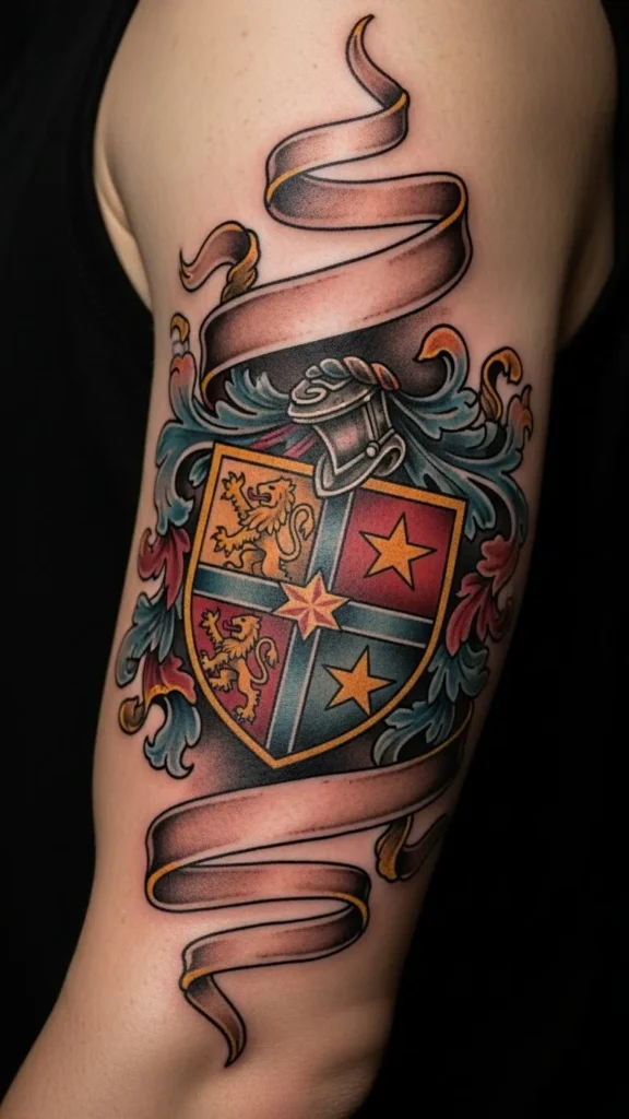 Script-Free Banner Crest