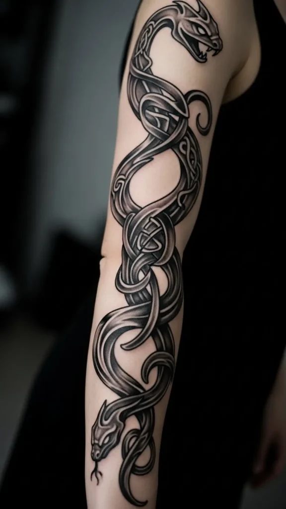Serpent Knot Flow Sleeve