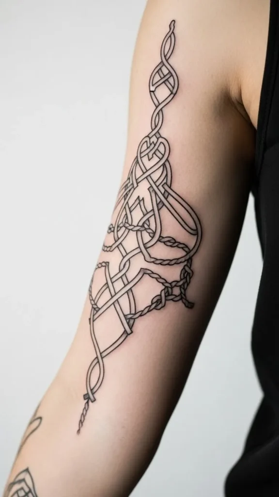 Shadow Line Knot Sleeve