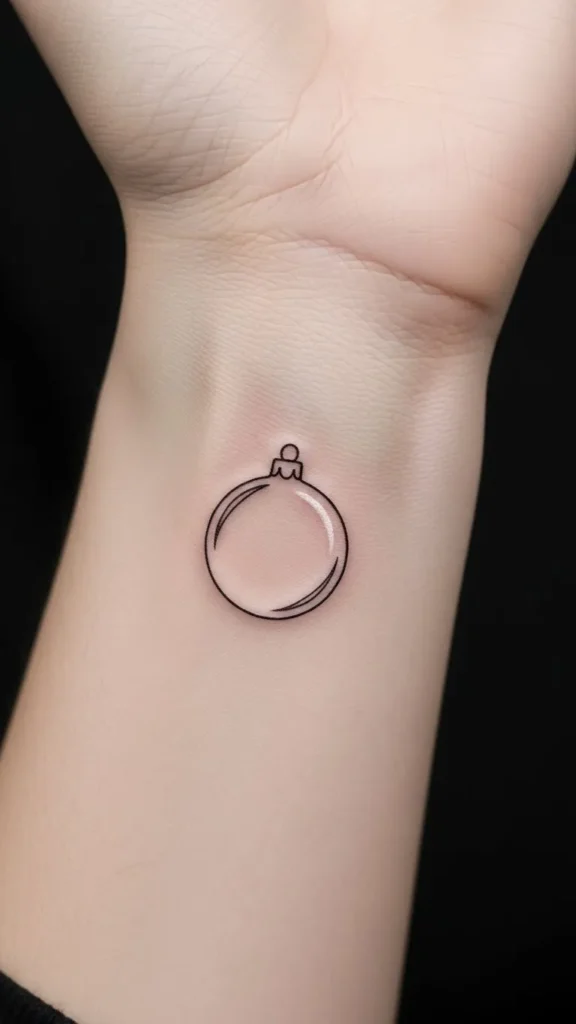 Tiny Pocket Ornament Tattoo
