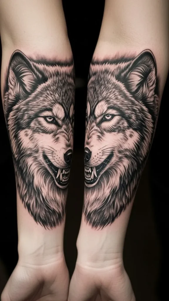 Twin Wolves Balance Theme