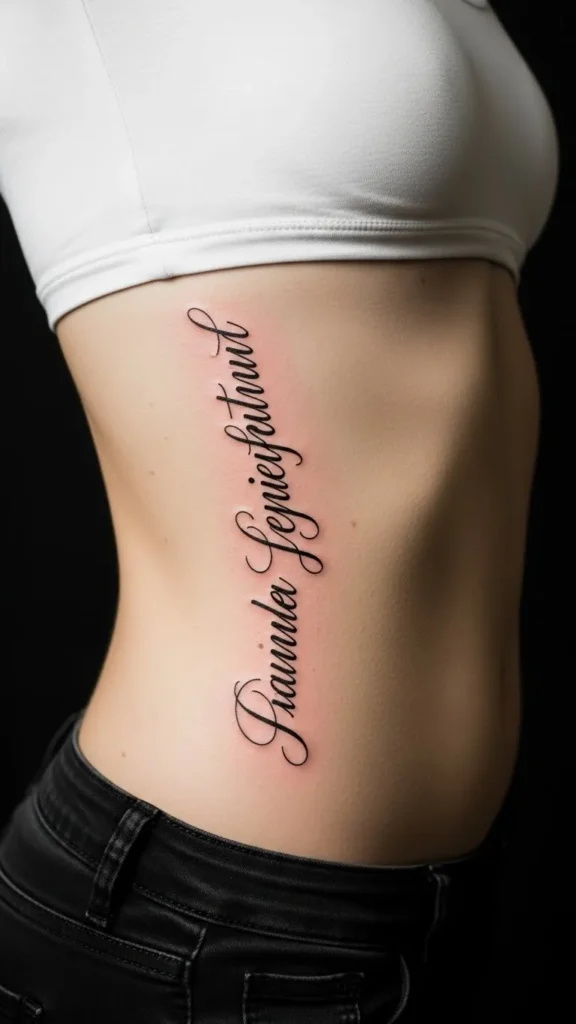  Vertical Script Word