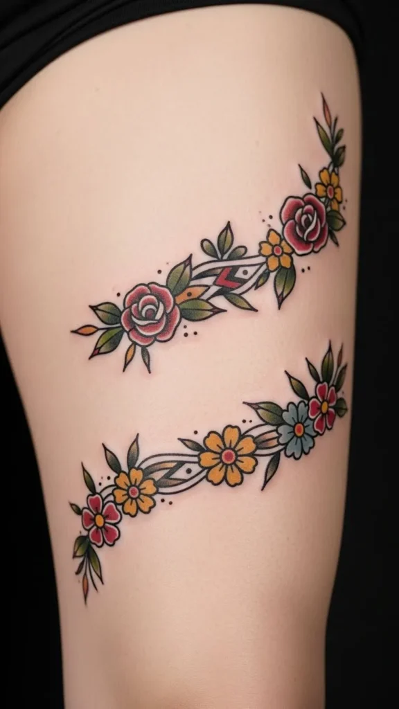 Vintage Christmas Garland