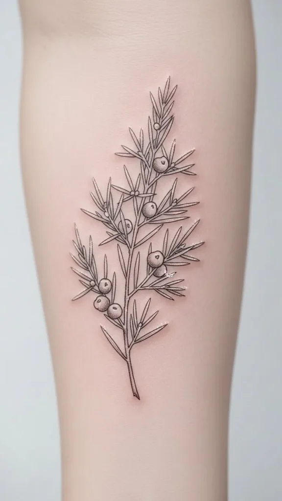 Whisper-Soft Juniper Leaf