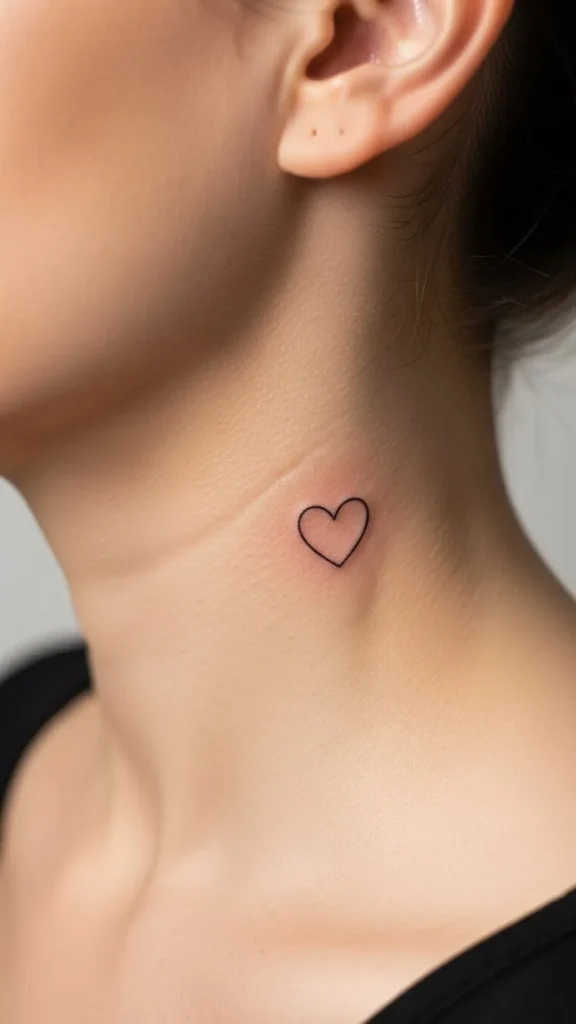 Whisper-Thin Heart Outline