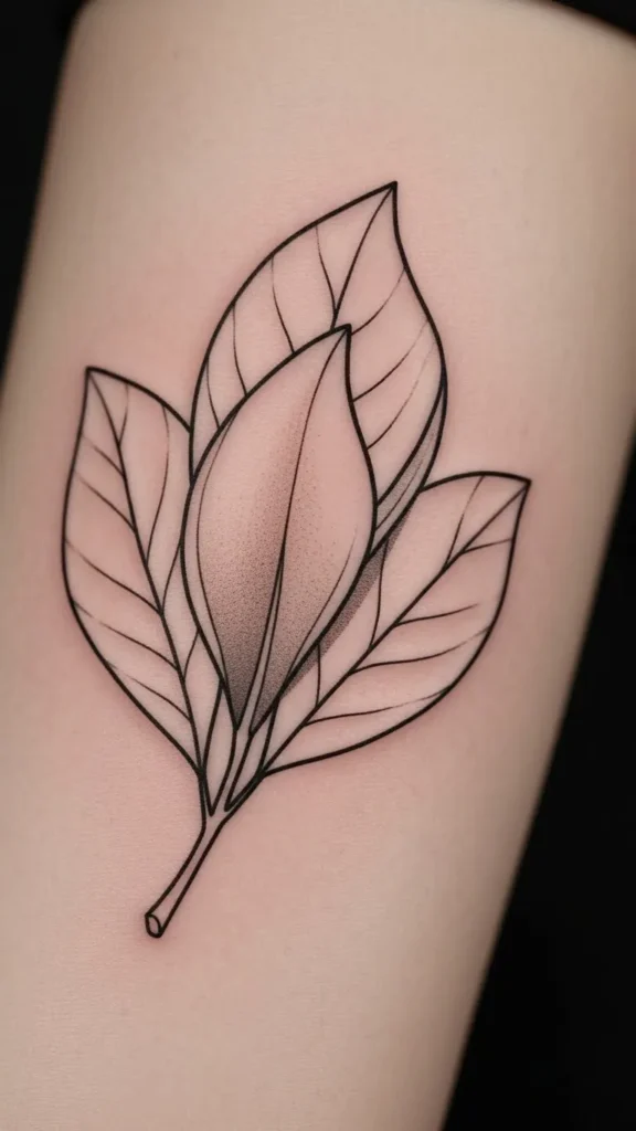 Winter Magnolia Leaf