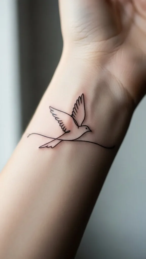 How to Create Minimal Bird Tattoos