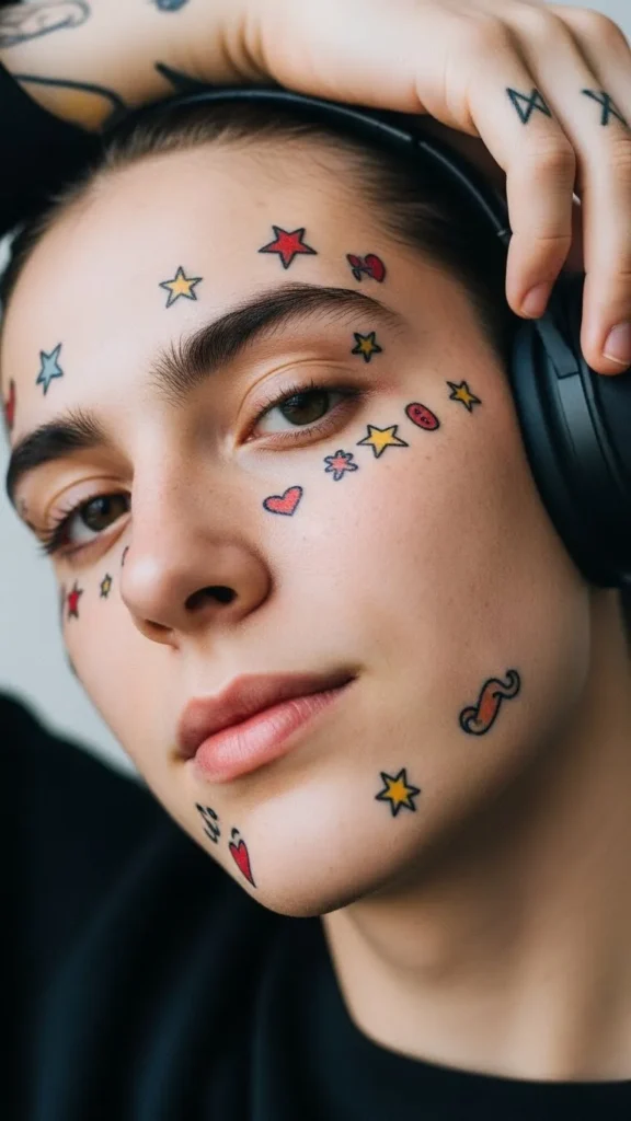 Leprechaun Face Tattoos