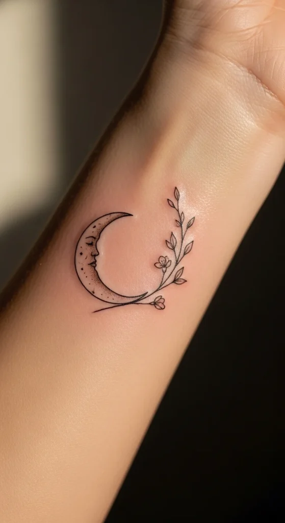  Spring Moon with Branch