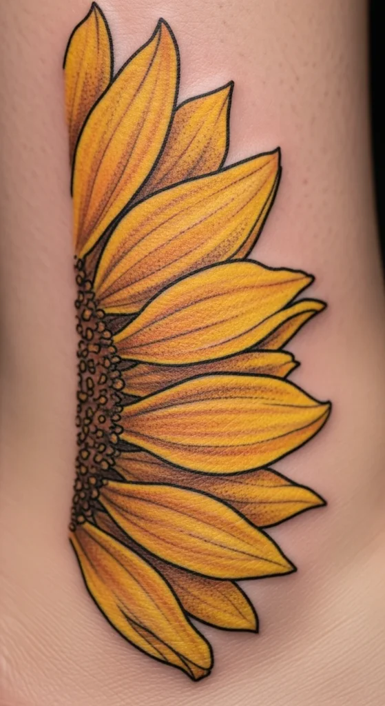 Sunflower Petal Detail