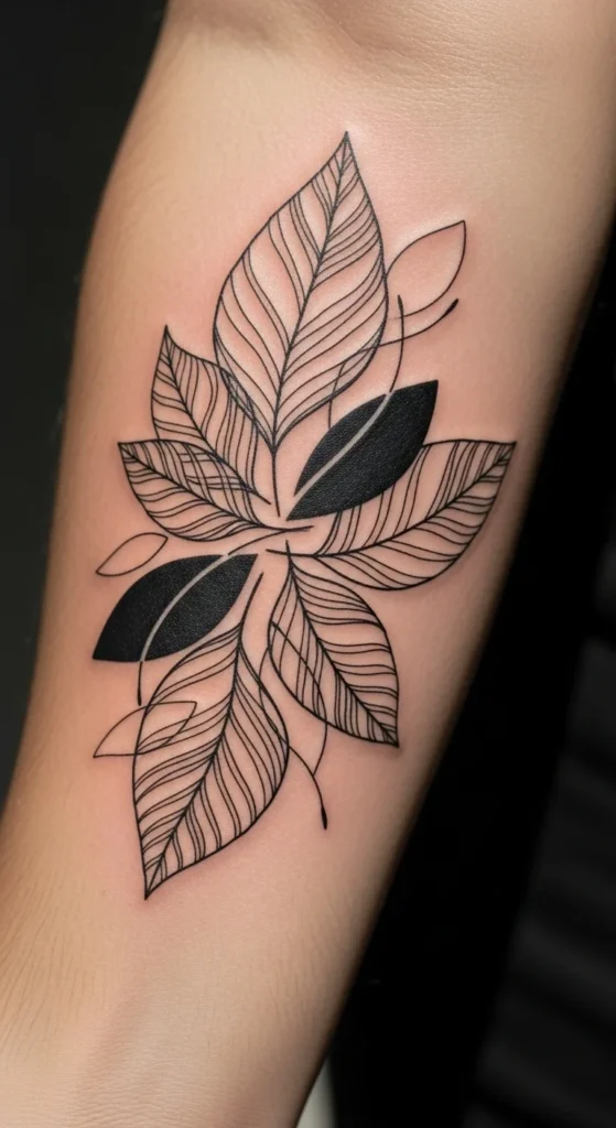 Abstract Leaf Shapes