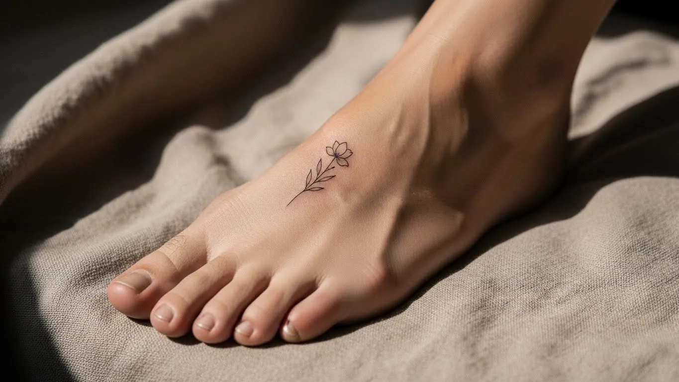 21 Cute Foot Tattoos That Add Feminine Style