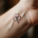 22 Simple Clover Tattoos That Add Quick Luck