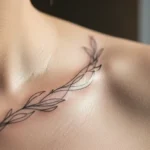 23 Elegant Collarbone Tattoos That Add Subtle Grace