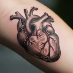 28 Anatomical Heart Tattoos That Represent Authentic Emotion