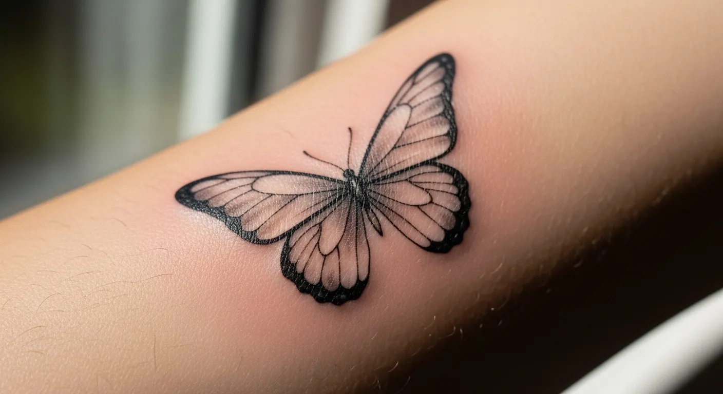 28 Delicate Butterfly Tattoos That Symbolize Freedom