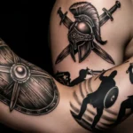 28 Epic Warrior Tattoos That Represent Courage