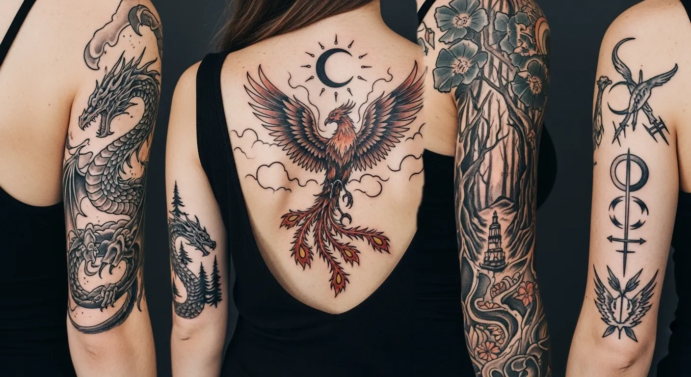 28 Fantasy Tattoos That Channel Myth & Magic