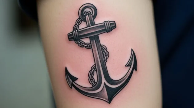 28 Strong Anchor Tattoos That Represent Stability