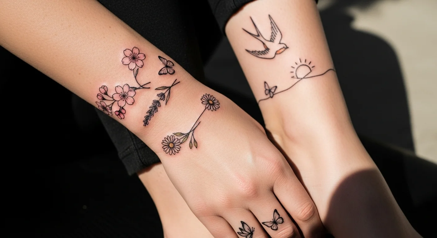 29 Cute Small Spring Tattoos Perfect for First-Timers