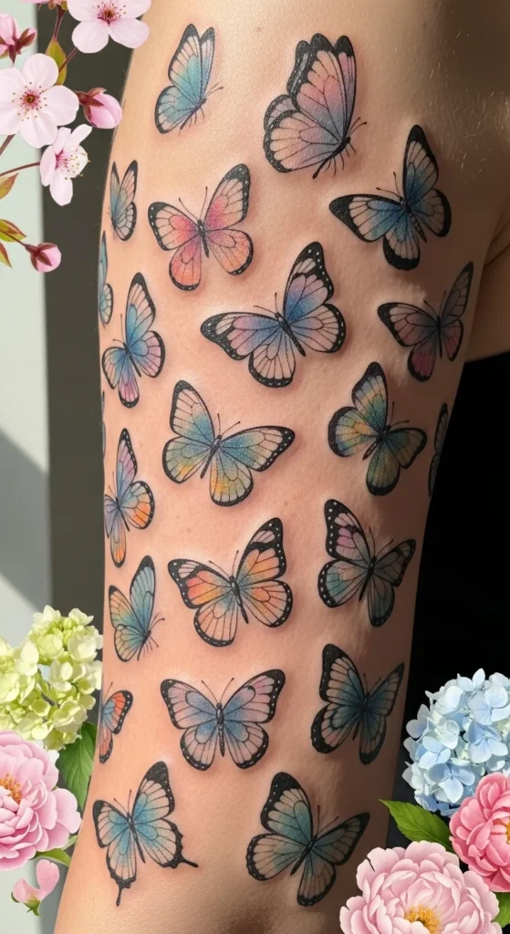 Watercolor-Inspired Butterfly