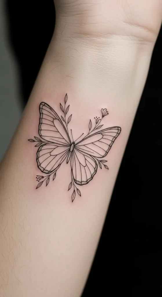 Quiet Garden Butterfly