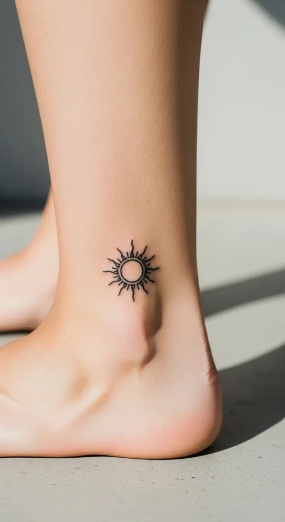 Simple Sun Outline