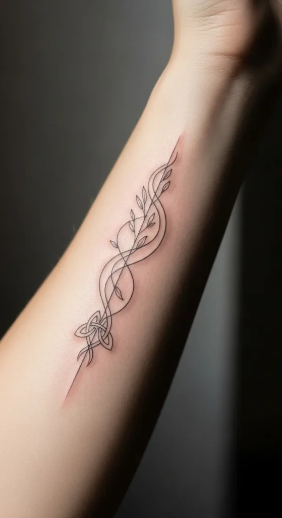 A Gentle Irish Blessing Line