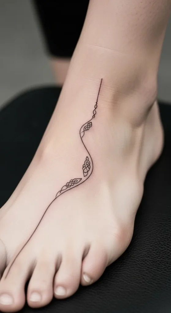 A Line About Steady Steps