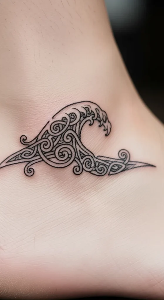 Abstract Celtic Wave