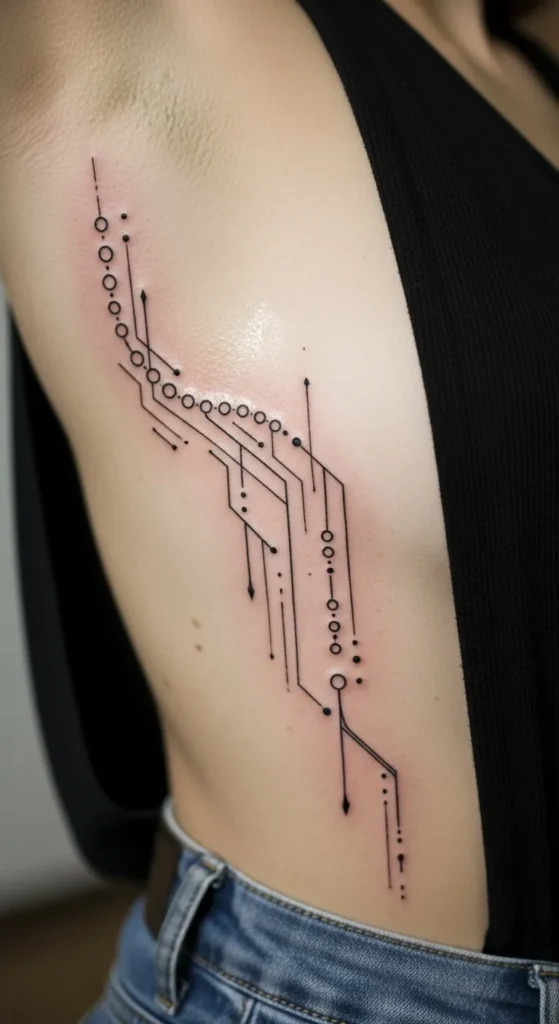 Abstract Dots and Lines