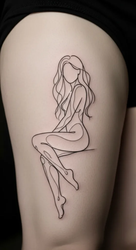 Abstract Female Figure