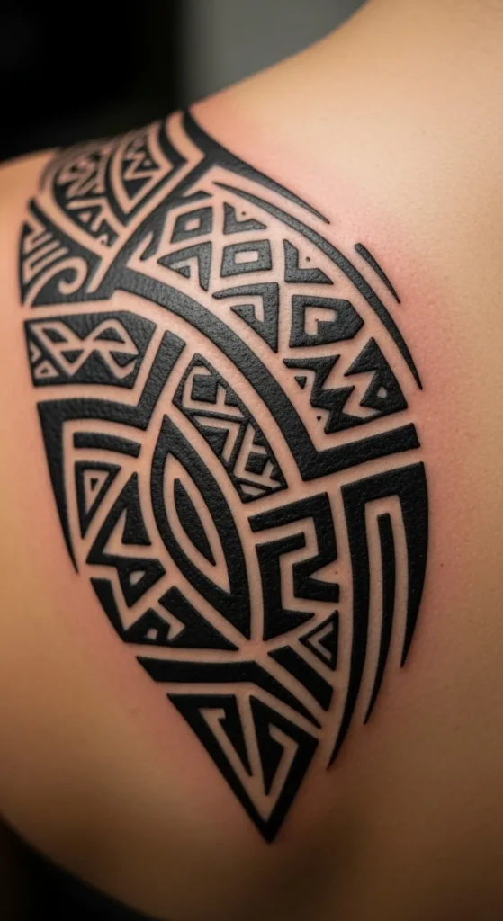  African Tribal Linework