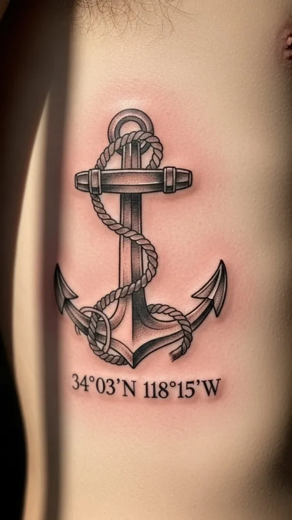 Anchor With Coordinates