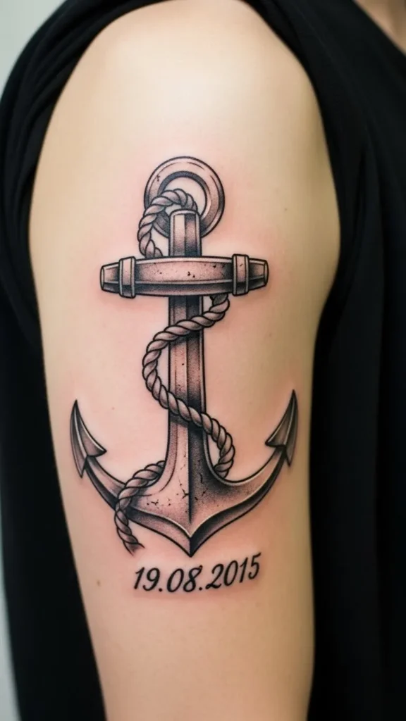 Anchor With Date