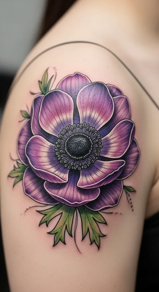 Anemone Shoulder Detail