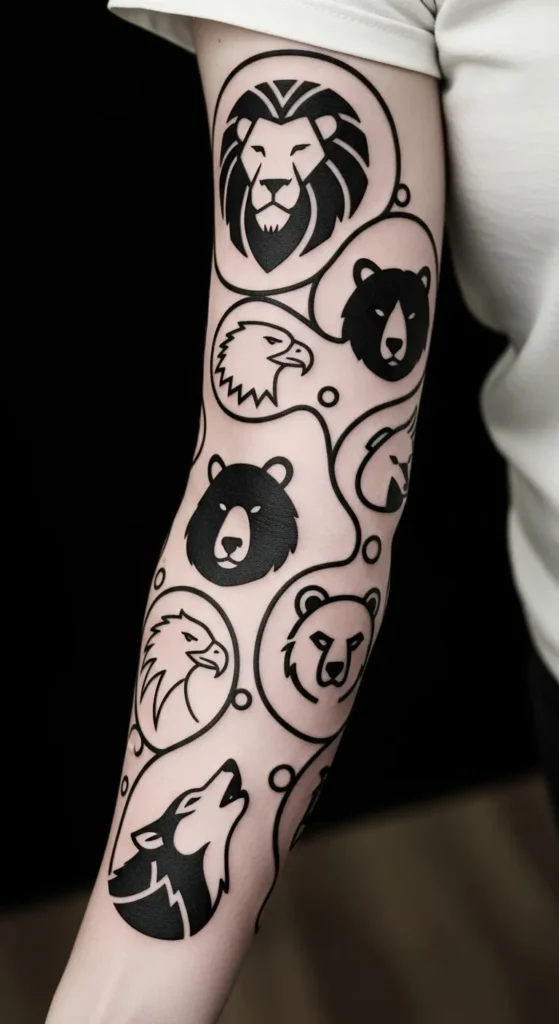 Animal Totem Sleeve
