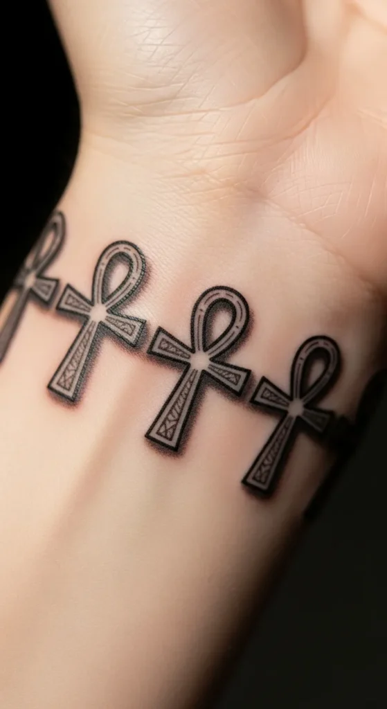 Ankh Symbol Chain