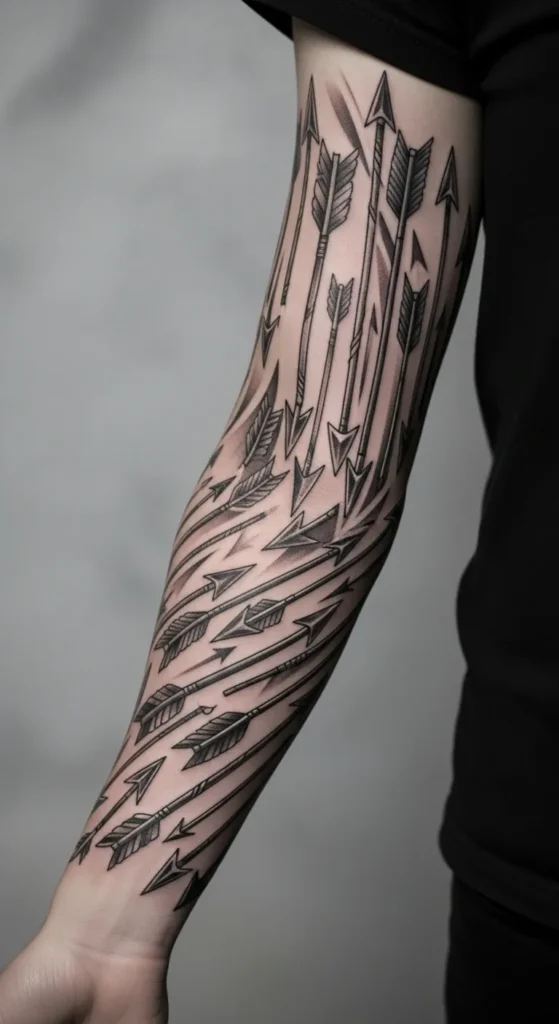 Arrow Direction Sleeve