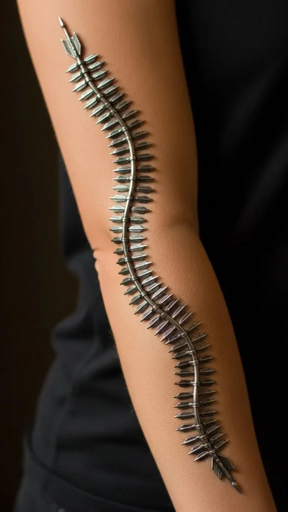 Arrow Spine Sleeve Wrap