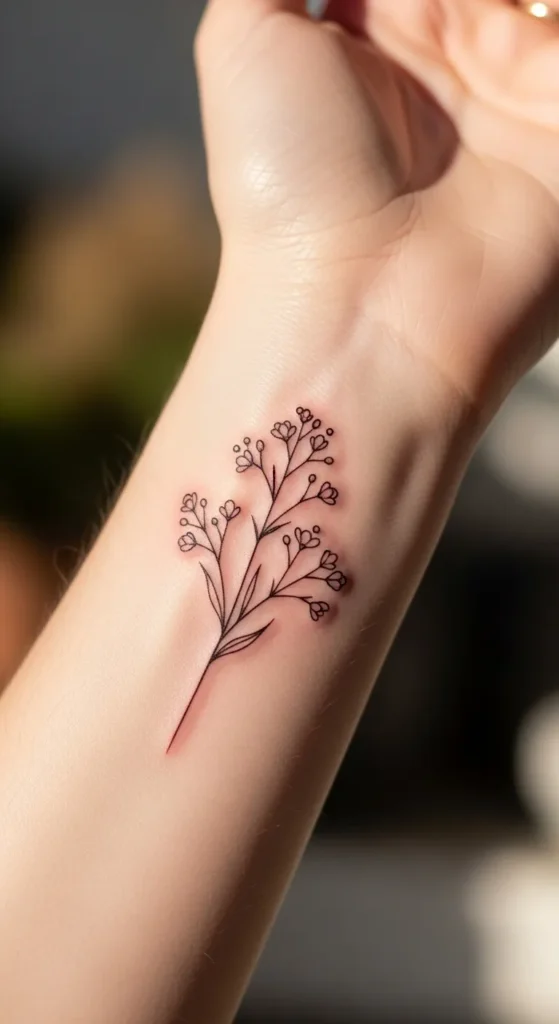 Baby’s Breath Outline