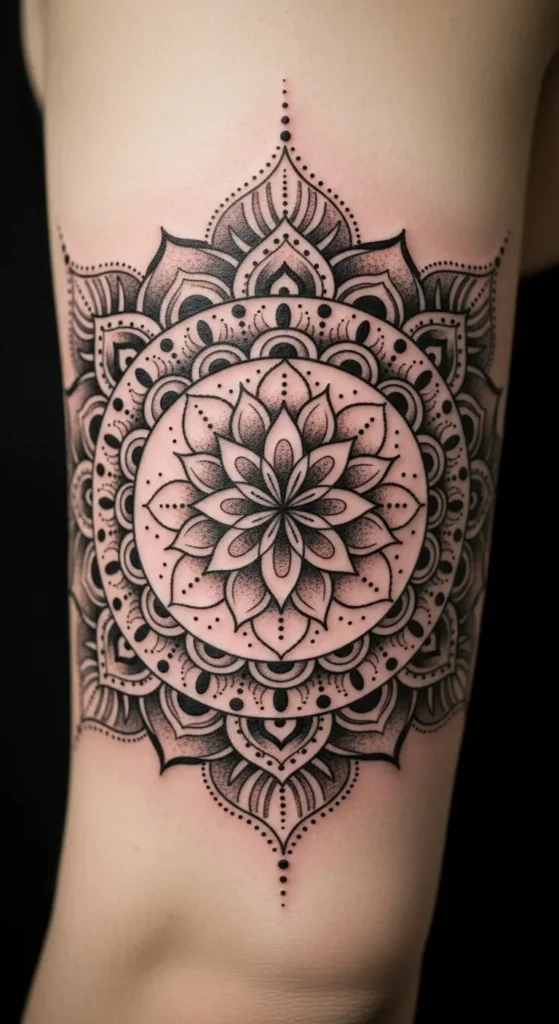 Back of Arm Mandala
