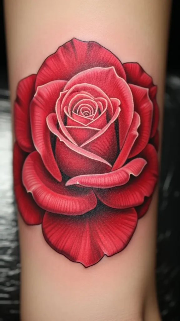 Blooming Red Rose