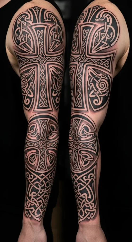 Celtic Armor Pattern Sleeve