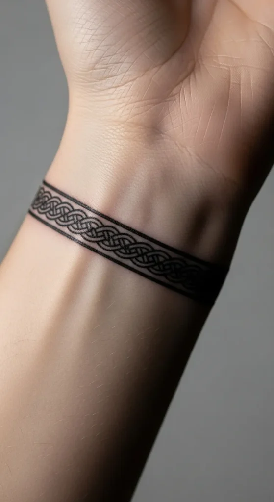 Celtic Band Around the Wrist