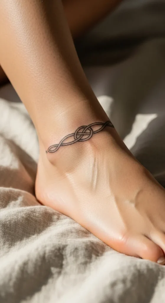 Celtic Knot Ankle Tattoos