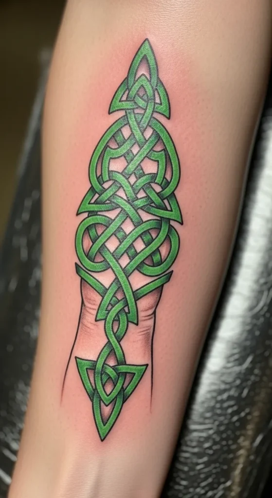 Celtic Knot Arrow Symbol